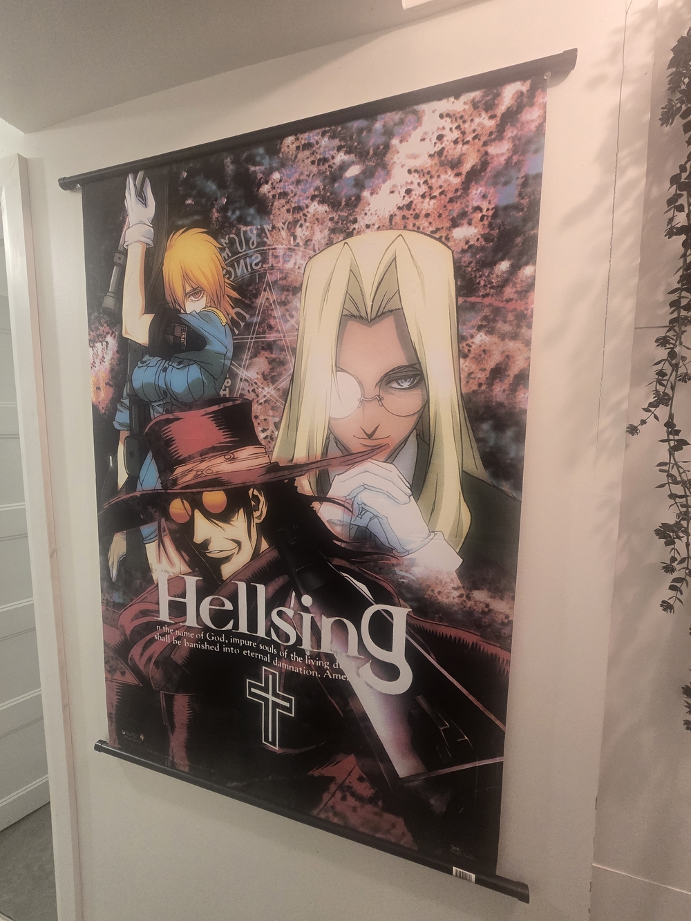 Hellsing Anime Wall Scroll Poster with Characters